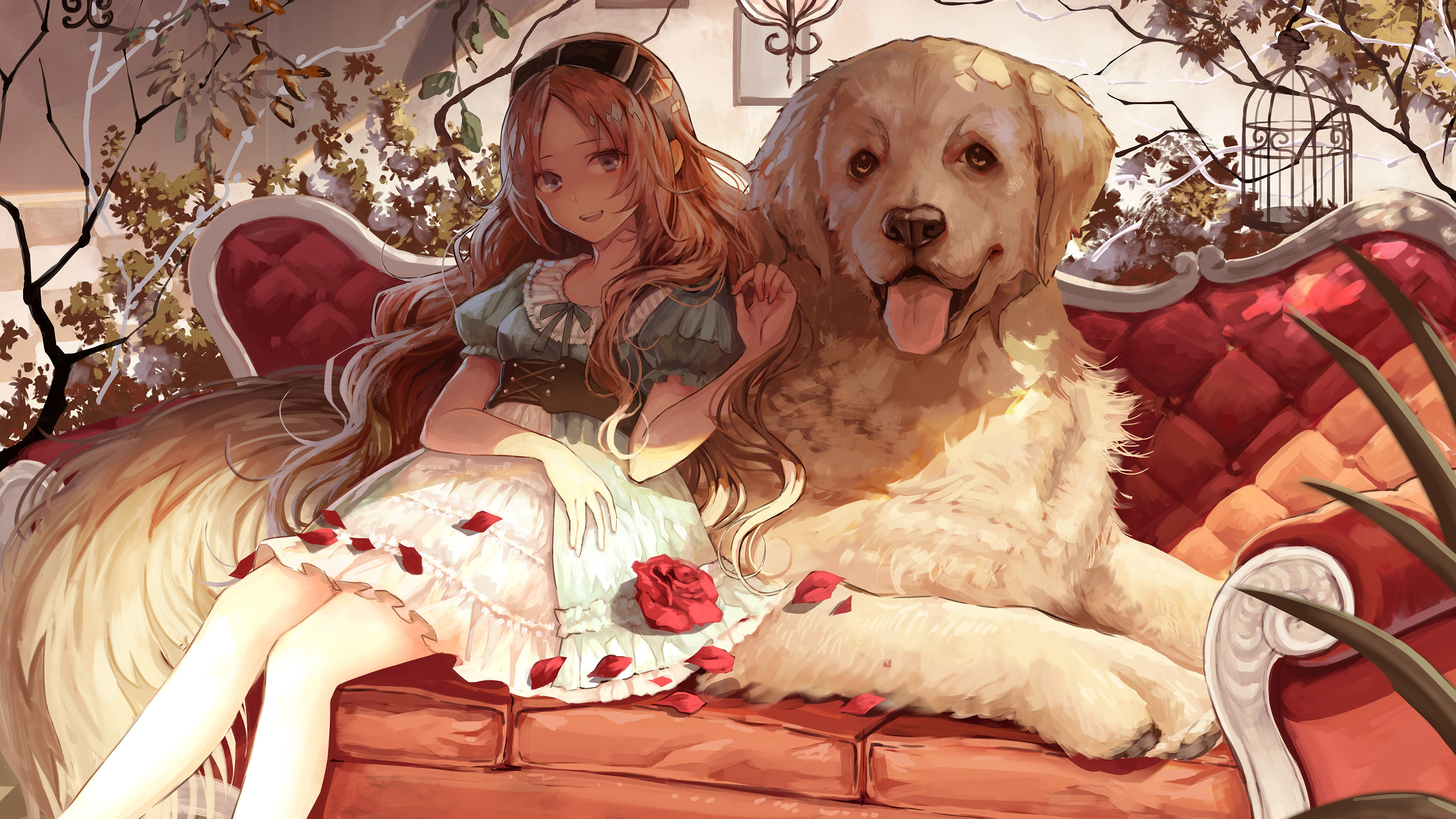 cecille salarda reccomend anime girl with pet pic