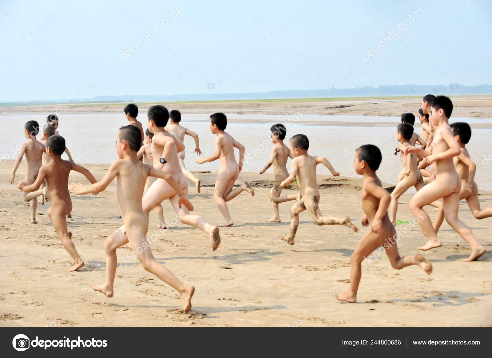 boys running around naked
