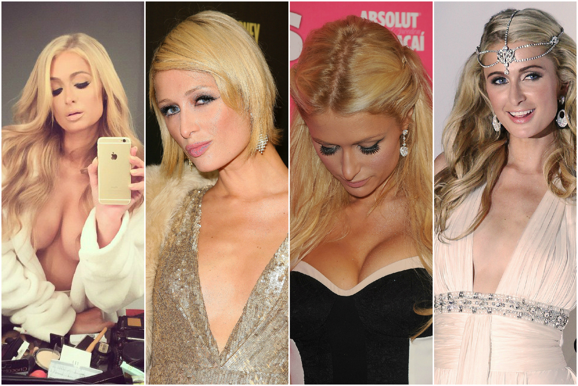 andrew sebold share paris hilton boobs photos