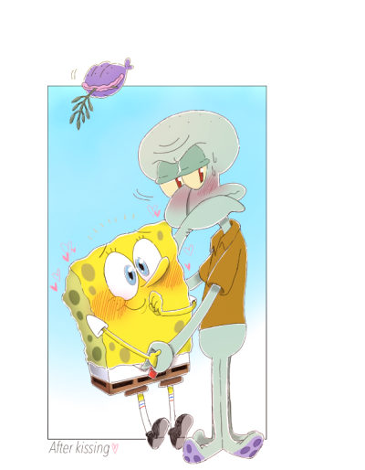 alexi vandenberg reccomend spongebob and squidward kissing pic