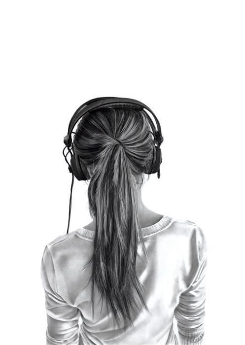 Best of Girl with headphones tumblr