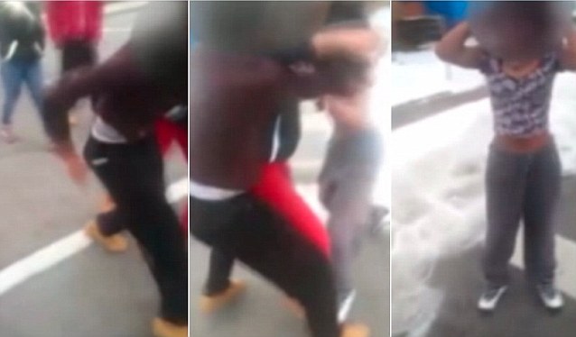 Girls Street Fights Caught On Tape being assfucked