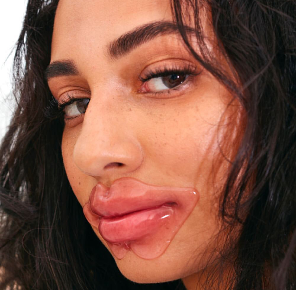 debbie nagata reccomend Huge Fake Lips Tumblr