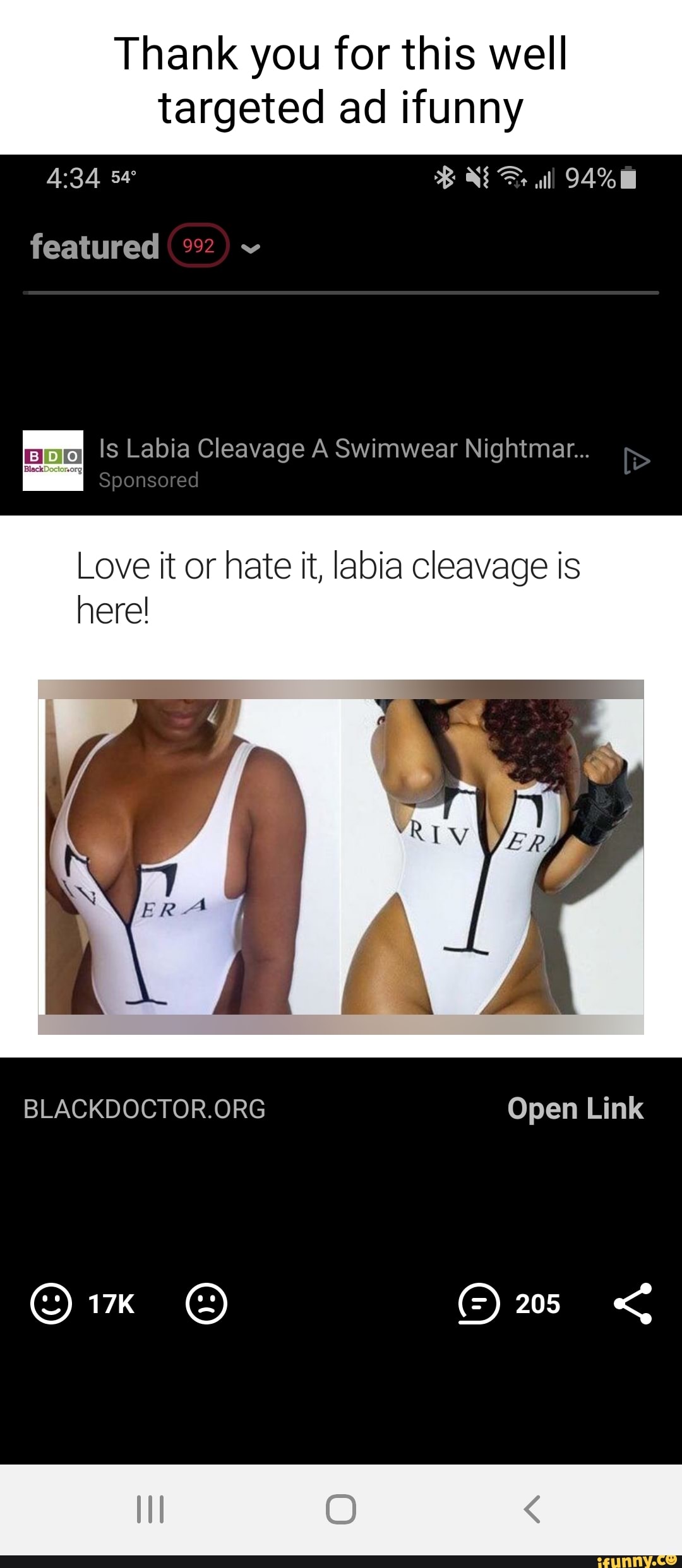 ahmed juve reccomend labia cleavage bathing suit pic
