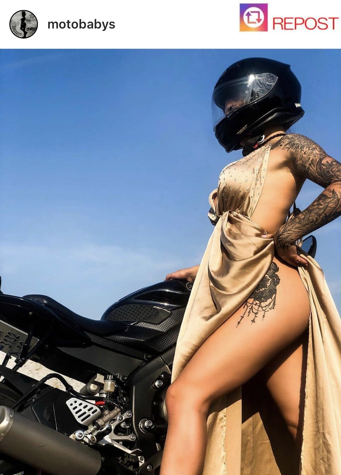 adela bregu reccomend Naked Girls On Motorbikes