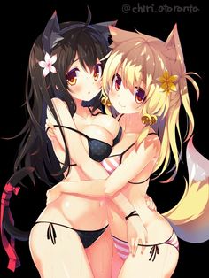 Best of Nude busty anime cat girls