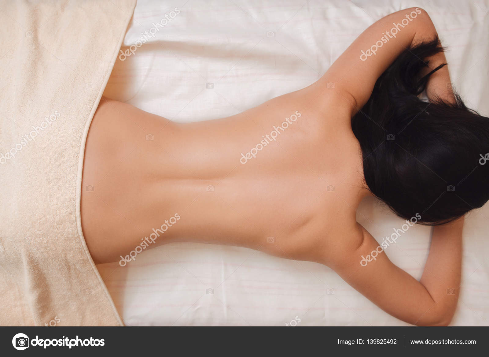 Best of Nude woman laying on back