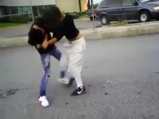 Real Girl Street Fights pron online