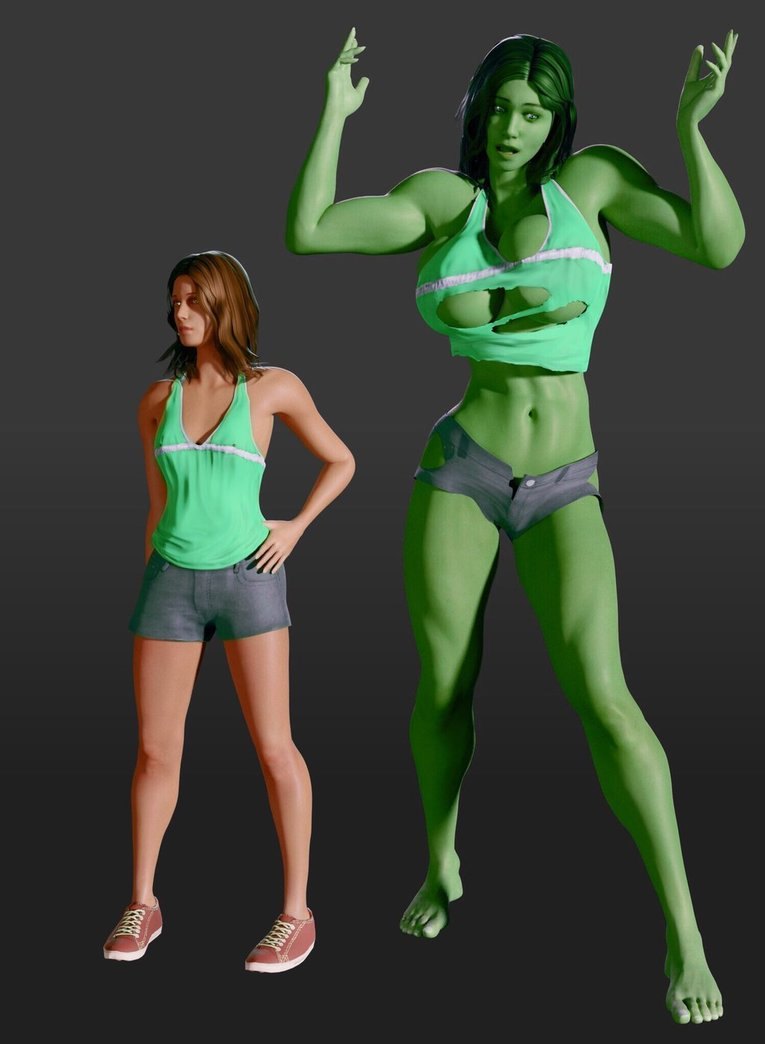 ariel alter add photo she hulk transformation porn