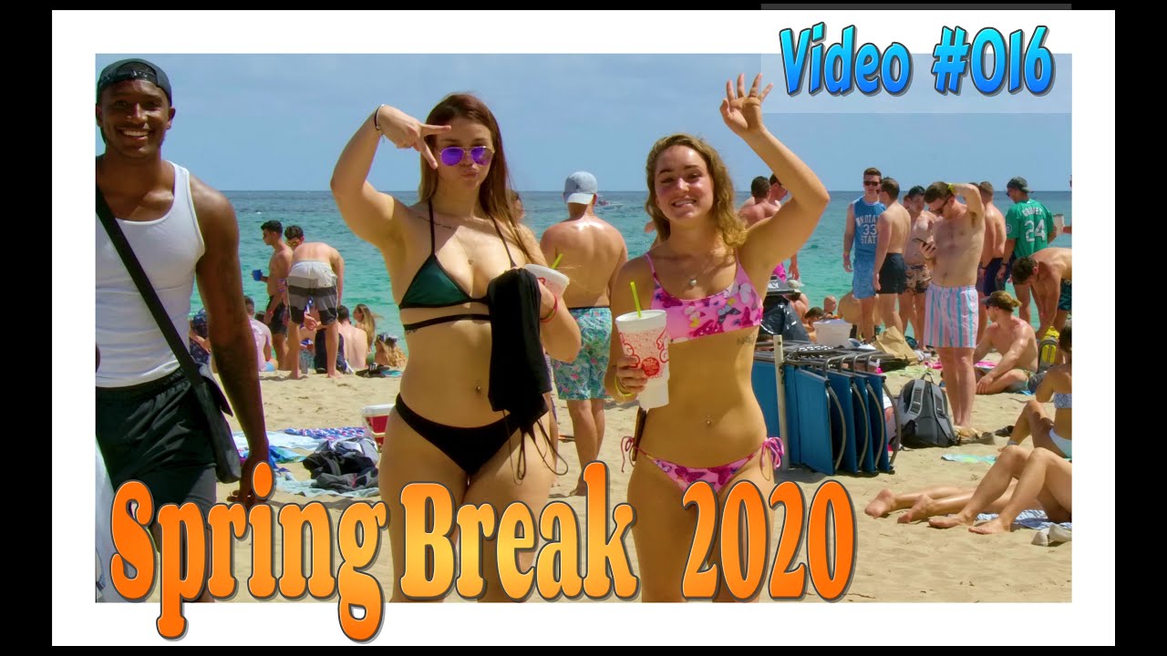 Spring Break Contest Videos with stranger