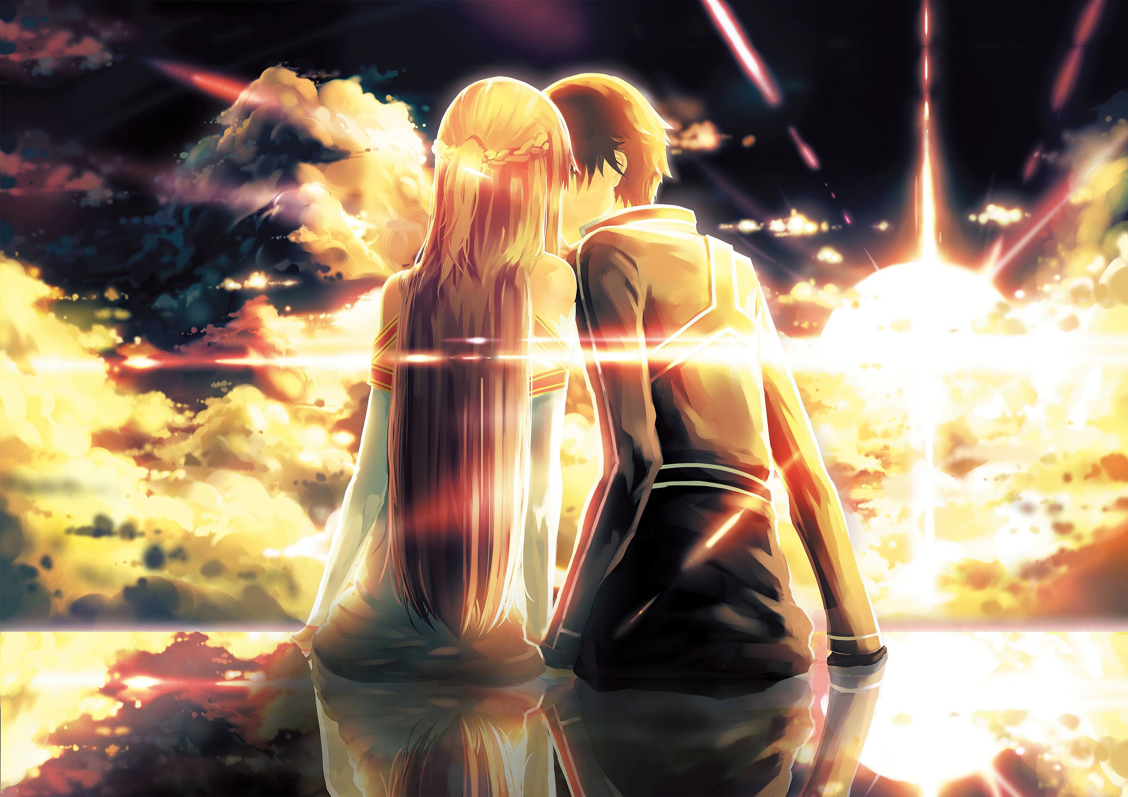 ben thornhill reccomend Sword Art Online Kirito And Asuna Wallpaper