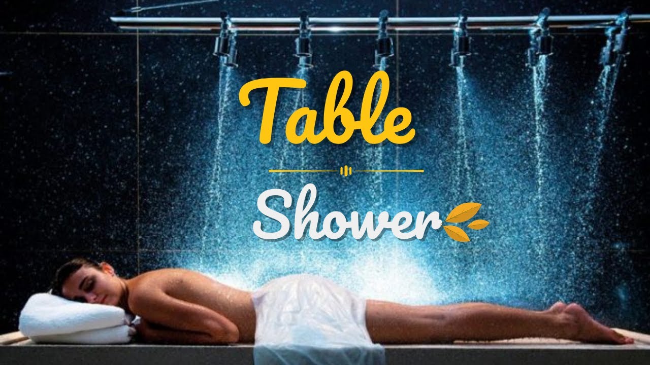 denise riordan reccomend Table Shower Video