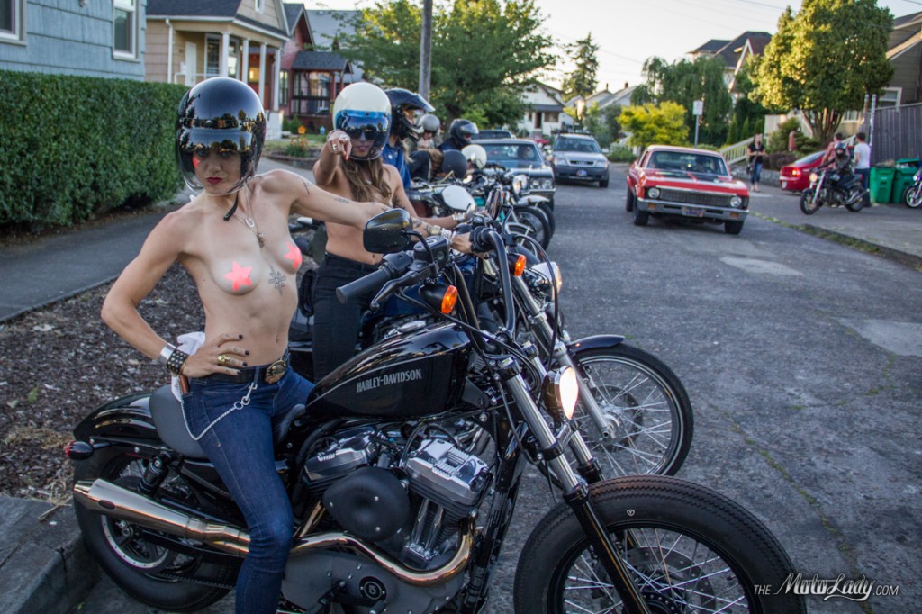 chiquita dsouza reccomend topless girls on motorcycles pic