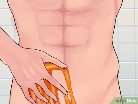 Waxing Your Balls At Home saline injection