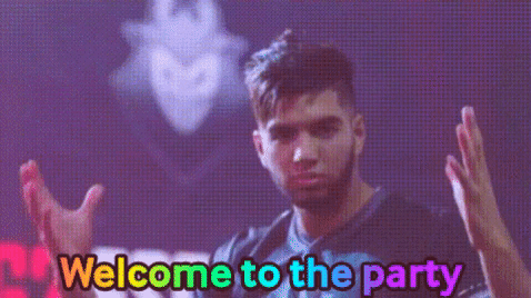 amy riechers add welcome to the party gif photo
