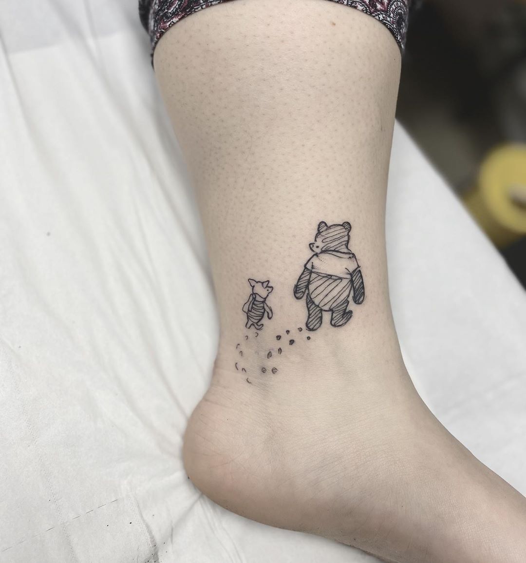 whinnie the pooh tattoo